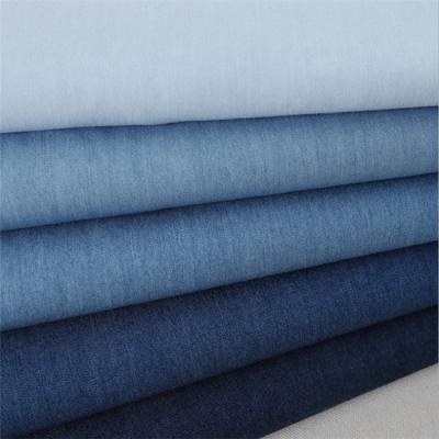 China Twill Denim Shirt Fabric 100 Shrink-Resistant Cotton for sale