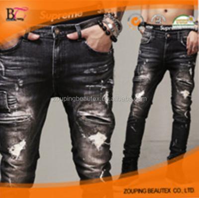 China 2016 new design anti-static man skinny denim panties wholesale in china for sale