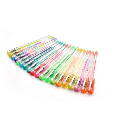 China Glitter Drawing Doodling Fine Point Colored Glitter Gel Pens for Adult Coloring Books Albums Journaling for sale