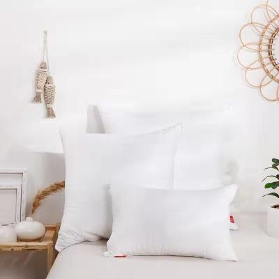 China Anti-Static Luxury Bedding Down Feather Neck Pillows White Soft Pillow With Feather And Down Filled Insert for sale