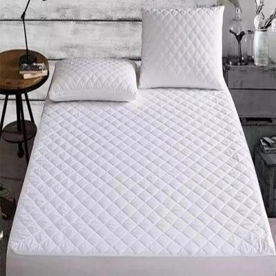 China Waterproof Waterproof Mattress Protector Cover For Bed Ball Fiber Mattress Protector Bed Topper for sale