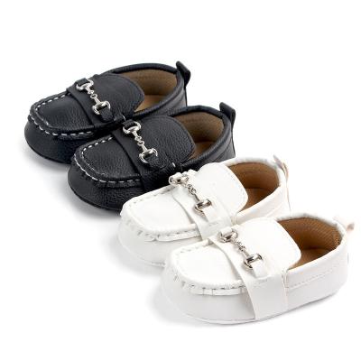 China Manufacturers Baby Anti-slippery Children's Shoes Boys Leather Trim Babies Boat Shoes Casual Shoes for sale