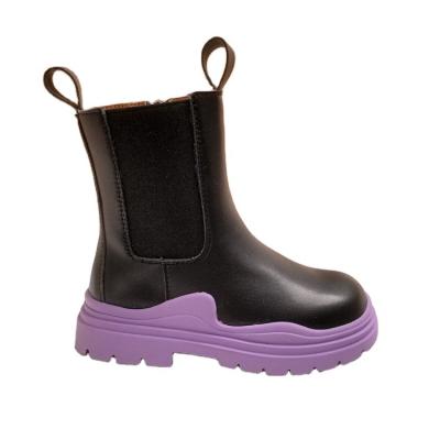 China Baby 2021 short rubber boots kids ankle boots Autumn And Winter High Quality new girls waterproof fashion Chelsea Boot classic for sale