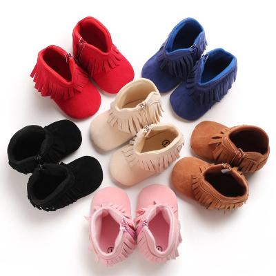 China Breathable Winter Baby Girls Booties Cowboy Boots For Toddler Newborn Infant Boys for sale