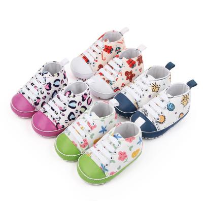 China Newbron Toddler Spring And Autumn Wholesale Cheap Canvas Baby Flat Unisex Shoes For Boys And Girls for sale