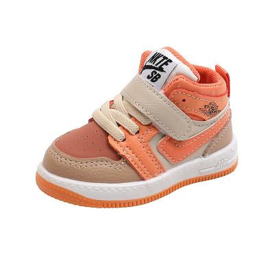 China 2022 New 1-3 Years Spring Breathable Infant Toddler Soft-soled Shoes Kids Low Top Sports Shoes Sneakers for sale