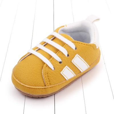 China Breathable High Quality Soft Unique Tpr Baby Toddler Boy Shoes Prewalker First Walking Baby Shoes for sale