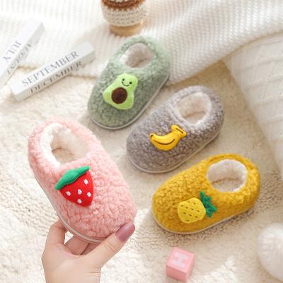 China Other New Fashion Baby Sandals Kids Shoes Winter Newborn Non-slip Soft Sandals Fruit Fruit Print Sandals 1 - 3 Years Slides for sale