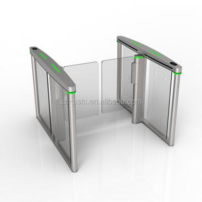 China Security Fingerprint/Face Bridge 1400x120x980mm in Recognition Access Control Swing Turnstile Gate Turnstile for sale