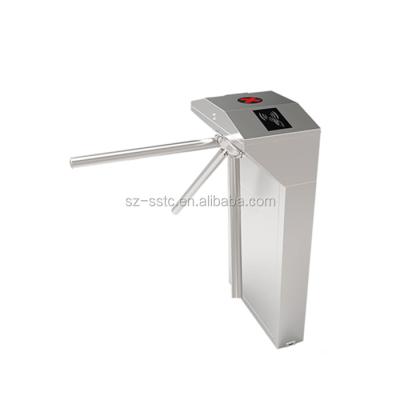 China Safe Passage Gates Semi-automatic Tripod Turnstile With Latest Technology L420*W340*H980mm for sale