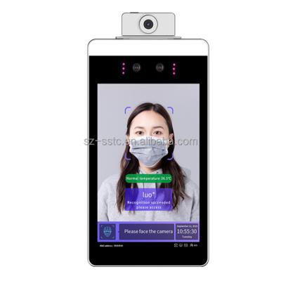 China Fever Embedded Facial Scanner Device Measurement Temperature Darkroom Recognition Camera Biometric Access Control for sale