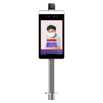 China 8 Inch AI Intelligent Measurement Time Attendance Sensor Device Machine Face Recognition Access Control System SST-TR608R for sale