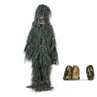 China Hunting Sports Hunting Accessories Abandon Camouflage Sniper Tactic Uniform Military Camouflage Suit for sale