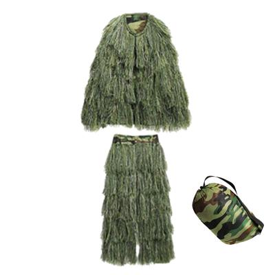 China High Quality Ghillie Suit Hunting Hunting Sniper White Camouflage Military White Sniper Ghillie Snow Sniper Suit for sale