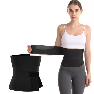 China 3M*13CM Women Waist Trainer Steel Wrap Waist Trainer Corset Breathable Slimming Shapewear Abdominal Trainer for sale