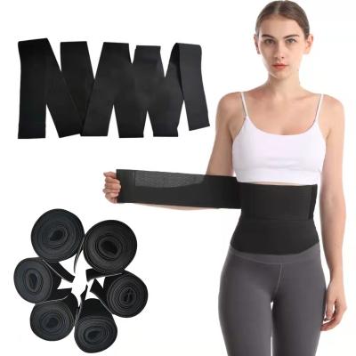 China 3M*13CM 3 in 1 nylon corset waist trainer latex corset sweat workout cincher corset staylace free for sale