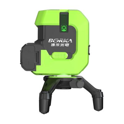 China Green Laser Level 5 Lines Beam 360 Degree Rotation Cross Line Laser Machine Tools For Construction Medium for sale