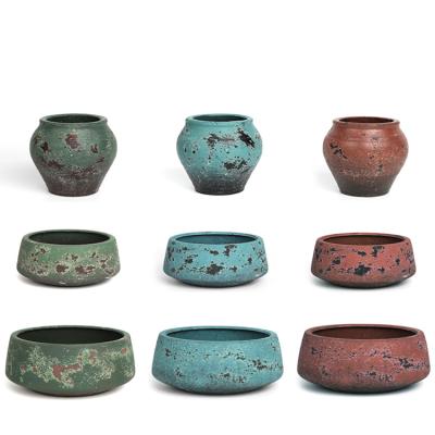 China Manual Europe Garden Terracotta Flower Pots Flower Planters for sale