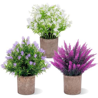 China Eco-friendly Faux Plants Indoor Artificial Plants For Home Decor Indoor Hanging Pots for sale