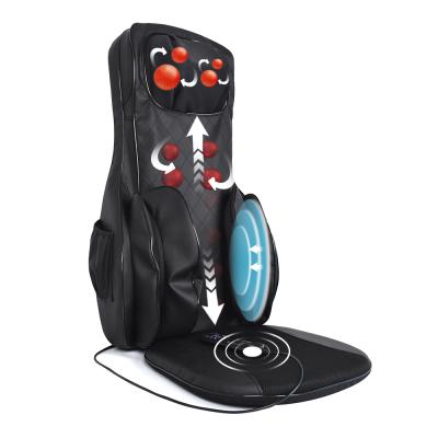 China High quality high body configuration 3D shiatsu back seat massager, massage cushion for sale