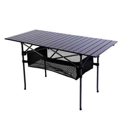 China Modern outdoor portable aluminum alloy table barbecue stall picnic folding table camping table for sale