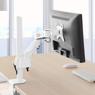 China Aluminum Alloy Laptop Monitor Arm Desk Mount Office Furniture LCD PC Monitor Swing Arm Laptop & Monitor Mount for sale