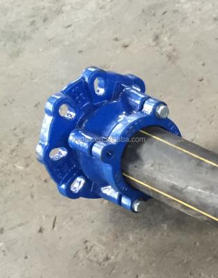 China Clamped Flange Adapter For HDPE Pipe Equal for sale