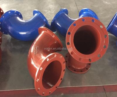 China Ductile Iron Double Flanged Bend for sale