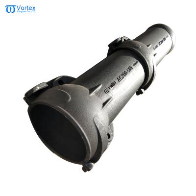 China Nodular Cast Iron Sub Hinged Cable Protection Hinged Pipe For Ebb Wind Plant Project for sale