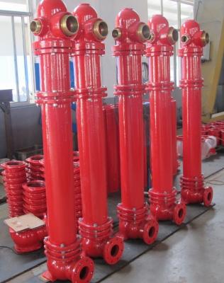 China Ductile iron CAST IRON AWWA C502 MALLEABLE FIRE HORNS for sale