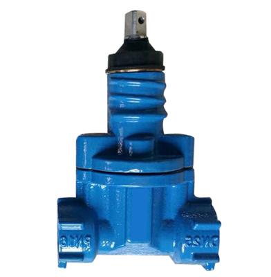 China General Ductile Iron Service Gate Valve Ductile Iron Screwed Ends Resilient Gate Valve Thread Valves for sale