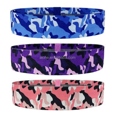 China Not Silk A Factory Cloth Hip Band Exercises Resistance Booty Band for sale