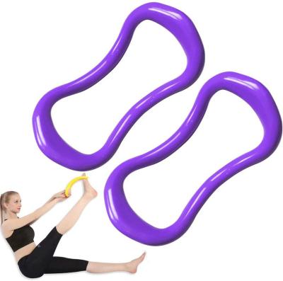 China Hot Selling Yoga Exercise Amazon New Design Circle Pilates Magic Yoga Stretching Ring For Home Workout for sale