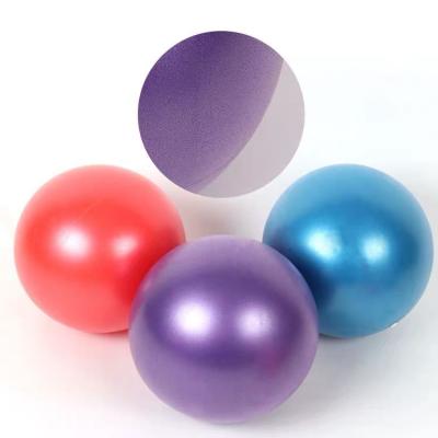 China Yoga Exercise Pilates Stability Good Quality Single Color PVC Inflatable Toy Ball for sale