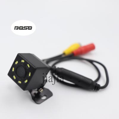 China 120 Degree BOSO Universal Waterproof 8LED Car Rear View Camera Parking Aid Reversing Back CMOS Image Sensor Rearview Camera for sale