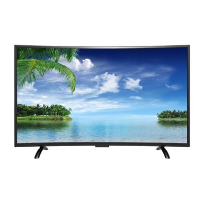 China Chinese Hotel TV Manufacturers Provide 32 43 50 55 Inch Curved Screen High Definition Smart TV for sale