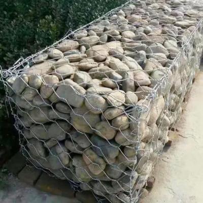 China HOT DIPPED GALVANIZED HEXAGONAL GABION BOX GABION RETAINING WALL RIVER BANK PROTECTION GABION for sale