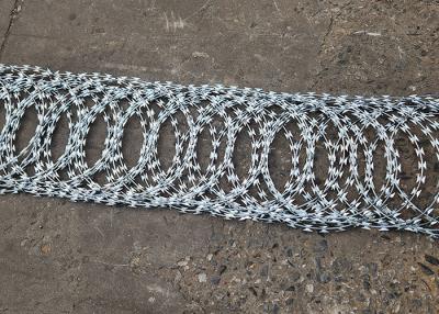 China Blade Thorn Rope Galvanized Razor Fencing Wire Prison Fence Anti Climb for sale