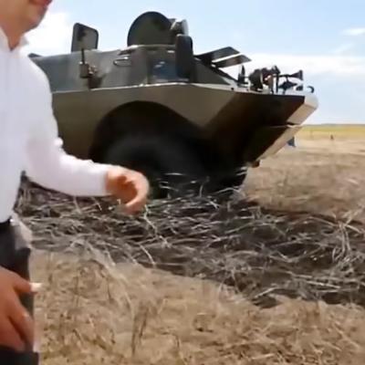 China Reinforced Galvanized Military Razor Wire Mesh For Anti Tank Barriers for sale