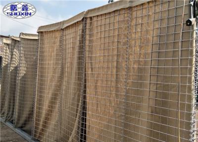 China Geotextile Lined Sand Filled Barriers , Emergency Flood Control Barriers for sale