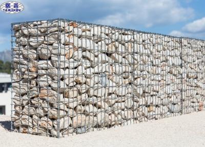 China Rigid Galfan Welded Gabion Box 4mm Metal Mesh Weather Proof Unique Design for sale