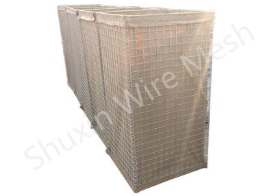 China SX - 1 / Military Sand Wall HESCO Protection Barriers With Geotextile Cloth 4.0mm Dia for sale