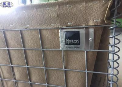 China Bastión rellenado con arena Concertainer de Hesco de la seguridad del perímetro de las barreras de Hesco en venta