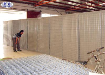 China River Flood Protect Hesco Type Barriers Mil1 Welded Cages For Sand / Earth / Cement for sale