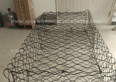 China Heavily Galvanized River Bank Protection Filling Gabion Baskets for sale