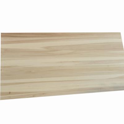 China Modern Wooden Drawer Panel Poplar Wood Panel Light Solid Poplar Wood Panel for sale