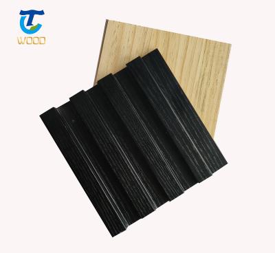 China Modern Exterior Decoration Wood Composite Wpc Panel Wood Panel for sale