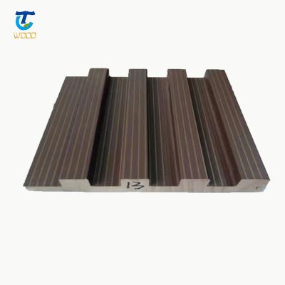 China Modern Waterproof Decorative Wall Boards Solid Interior Decor wpc Wall Panel Manufacturer for sale