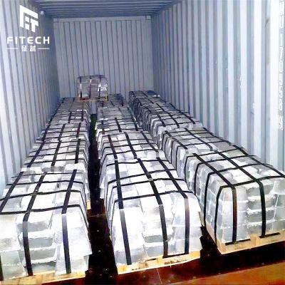 China Metallurgy For Metallurgy Used 99.65% / 99.85% Purity Antimony Ingot Sb Ingots CAS 7440-36-0 for sale