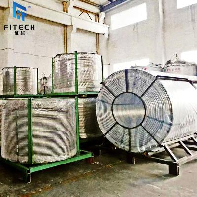 China Steel Mill Supply Ca40/Fe60 Calcium Iron Cored Wire With Good Price for sale